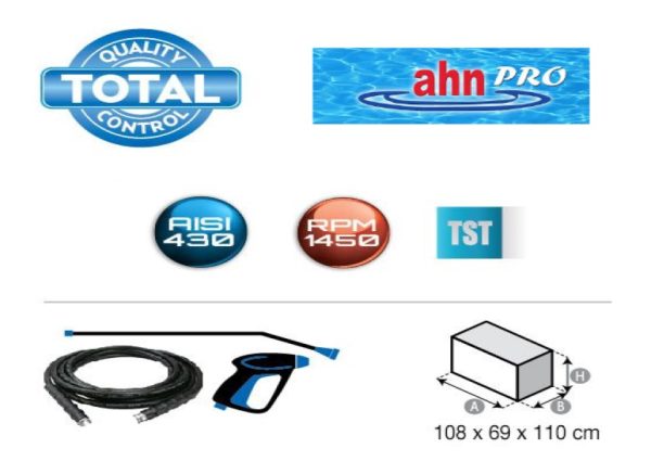 Hidrolavadora AHN PRO LIBRA 300*20 - Imagen 2